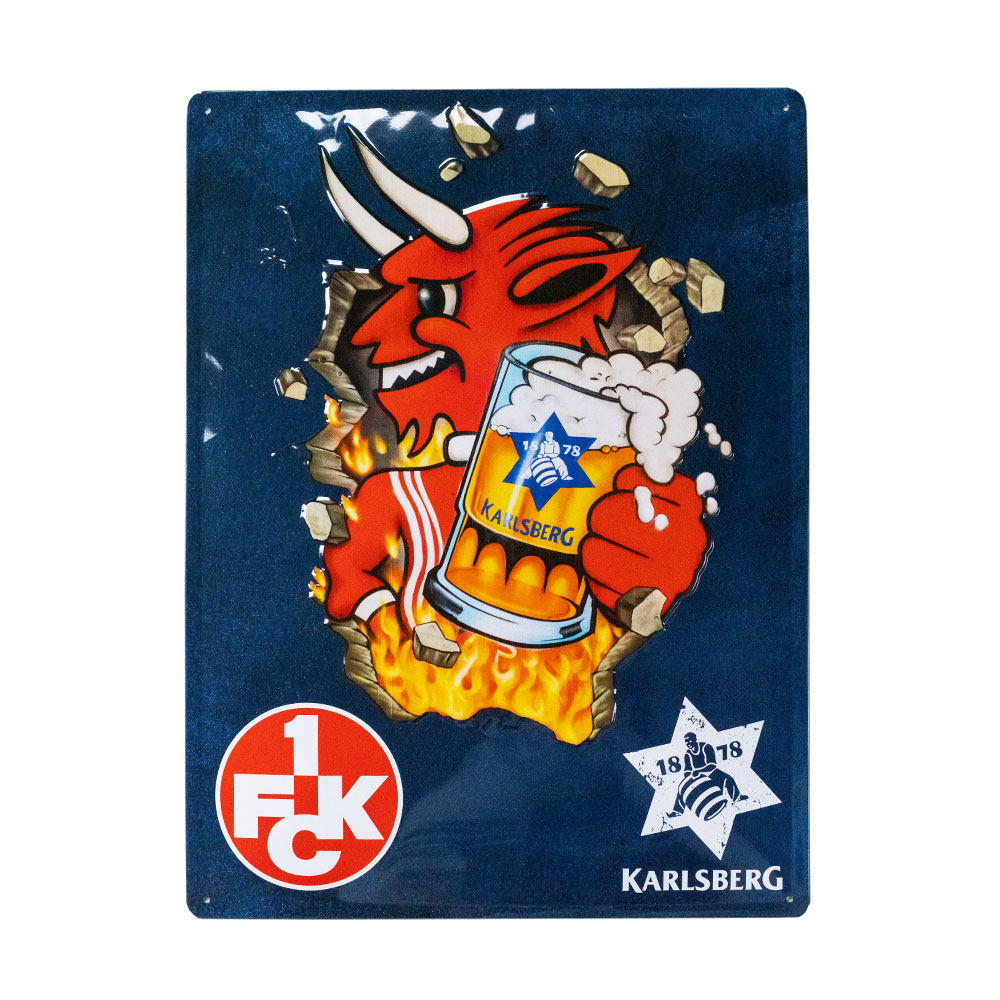 FCK Blechschild Karlsberg