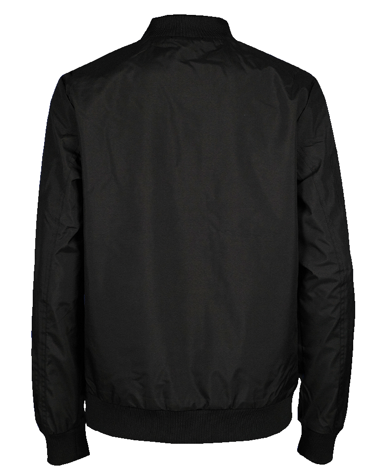 Jacke Logo schwarz mit Innenprint