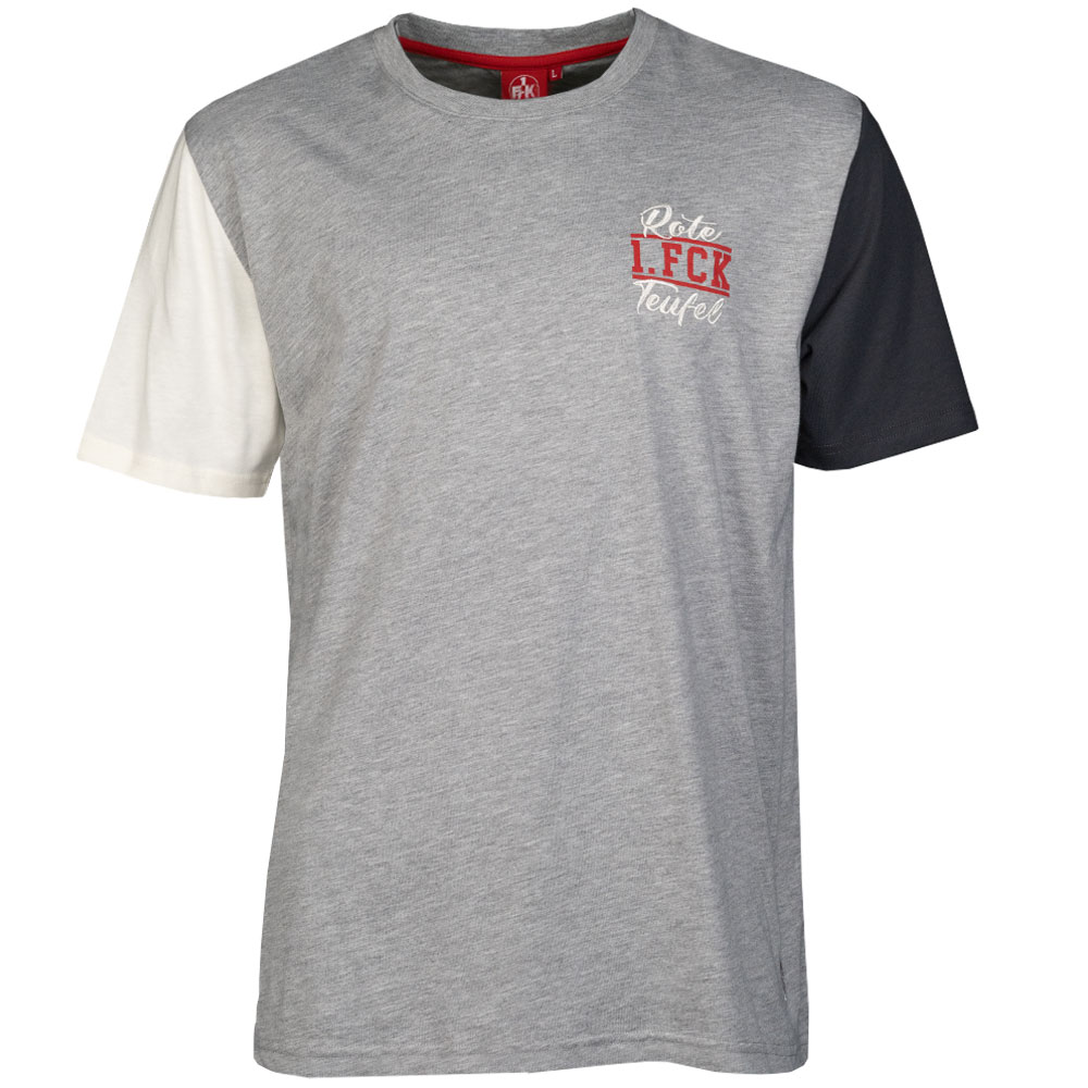 T-Shirt 1.FCK grau