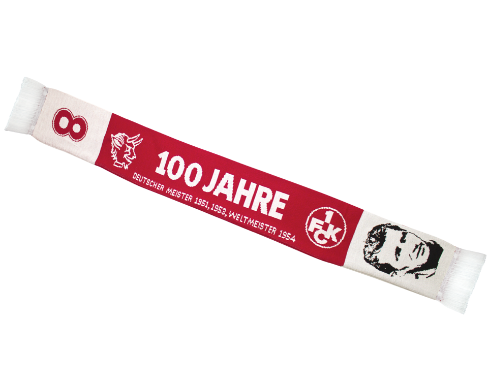 Schal Fritz Walter 100 Jahre