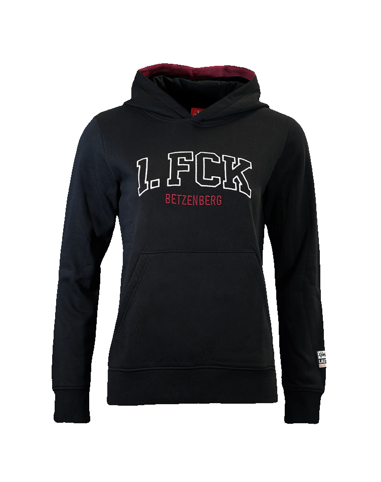 Hoodie Kids 1.FCK schwarz