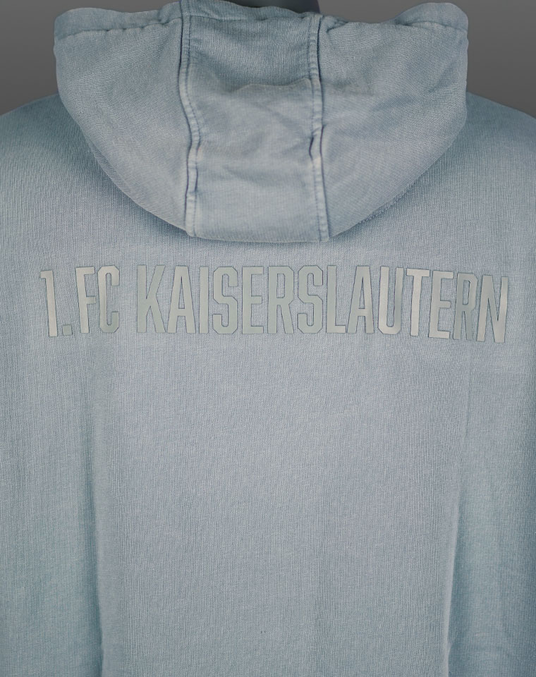 ZIP-Hoodie Kaiserslautern Rückenprint grau S