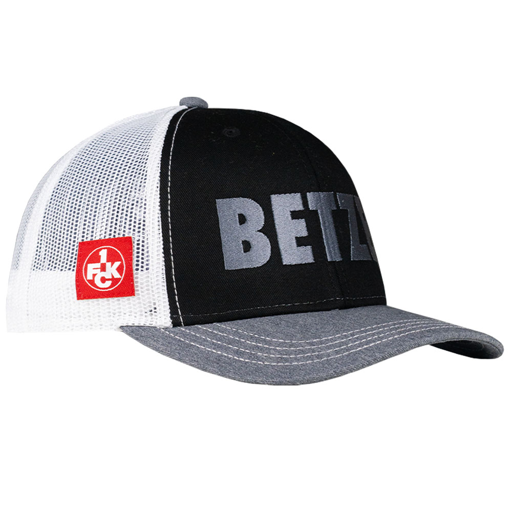 Cap Betze Mesh schwarz/grau
