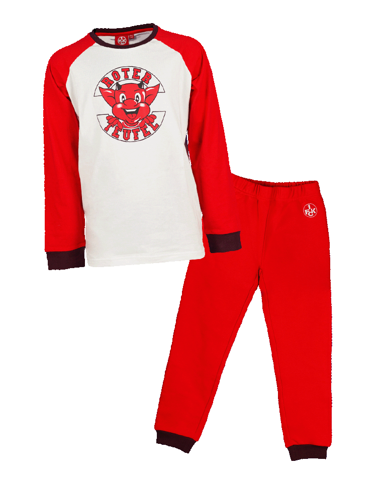 Schlafanzug Baby/Kids lang "Roter Teufel"