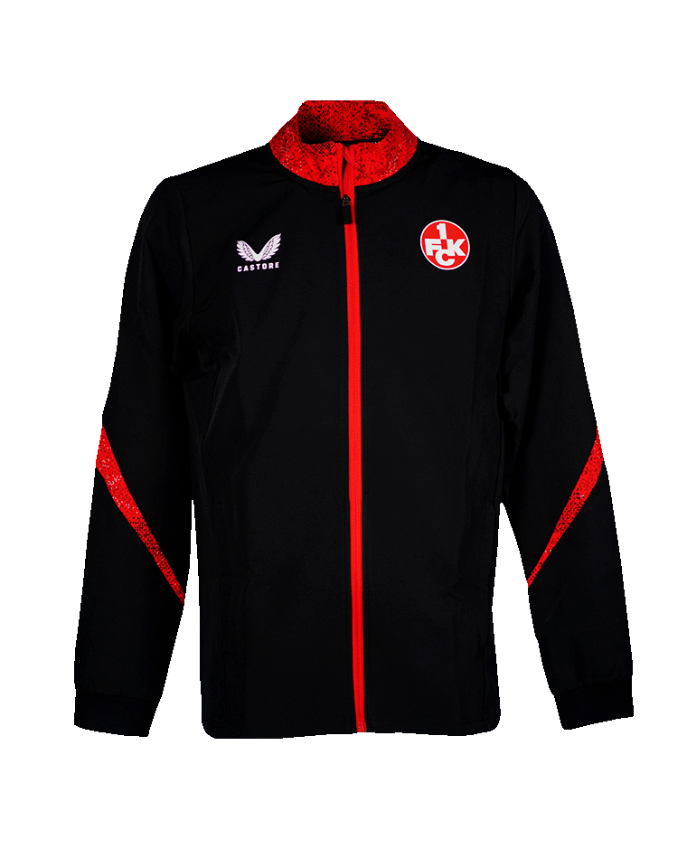 Trainingsjacke 24/25 schwarz/rot