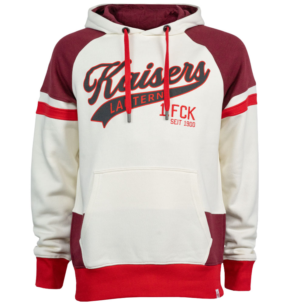 Hoodie Kaiserslautern/1.FCK offwhite/bordeaux