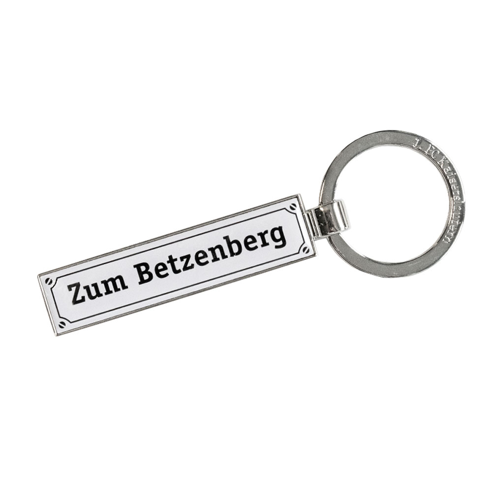 Schlüsselanhänger Straßenschild