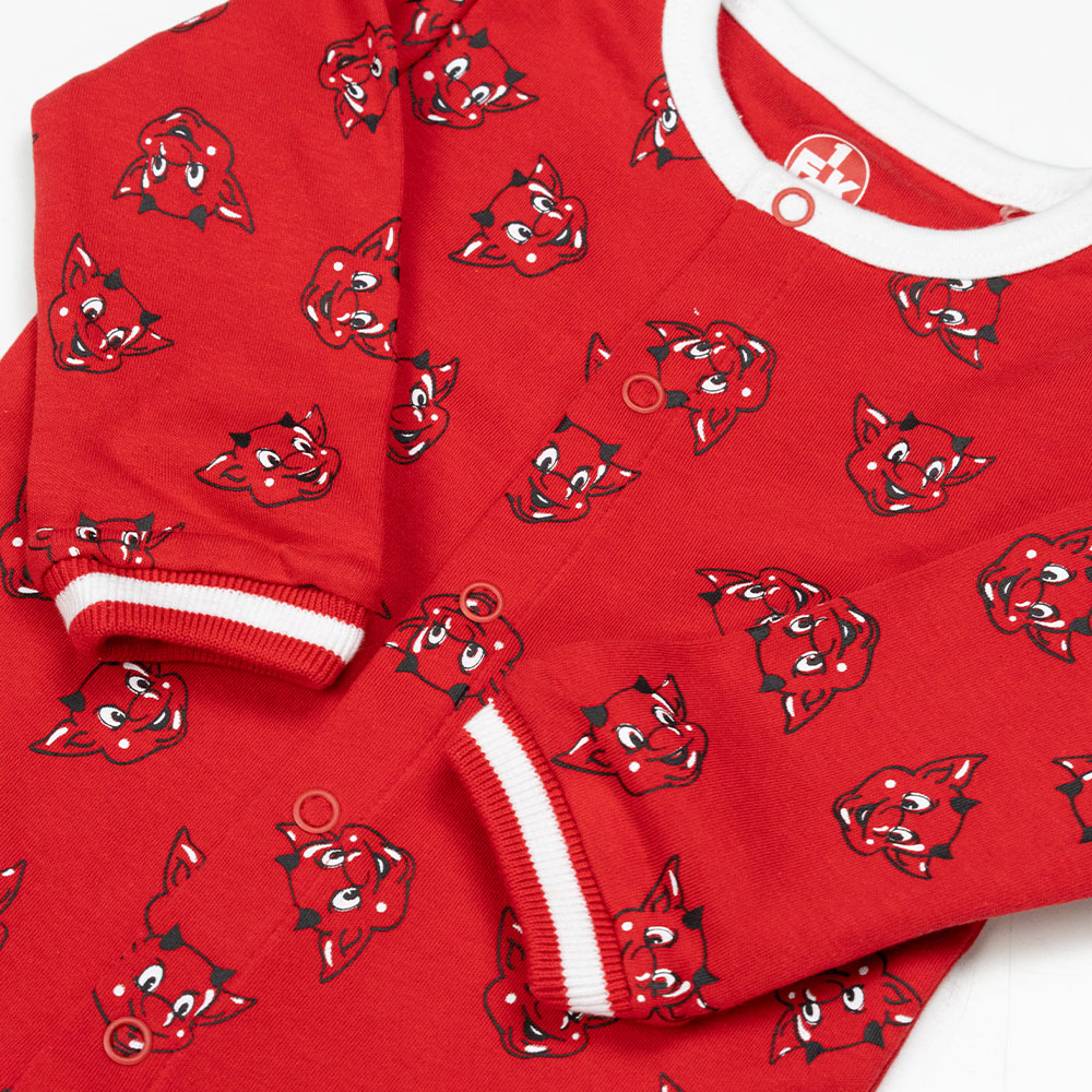 Strampler Baby Betzi rot