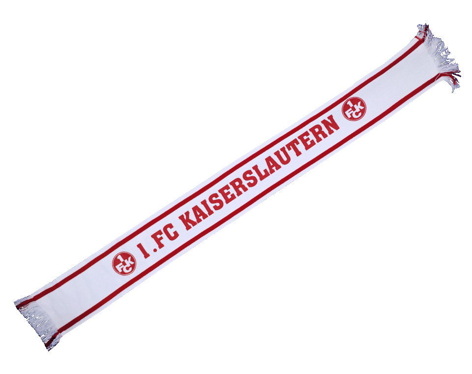 Fanschal 1. FC Kaiserslautern weiß