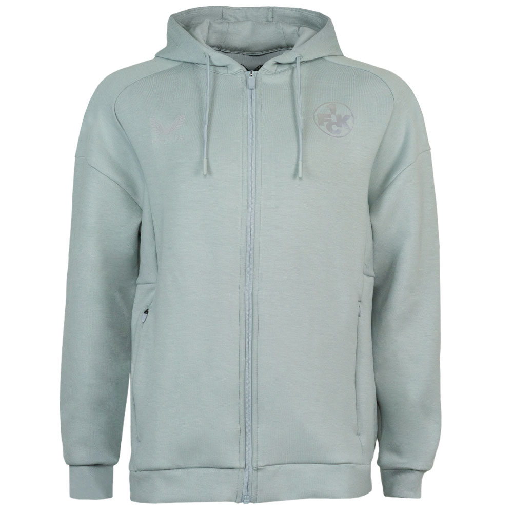 Castore ZIP-Hoodie 25/26 grau