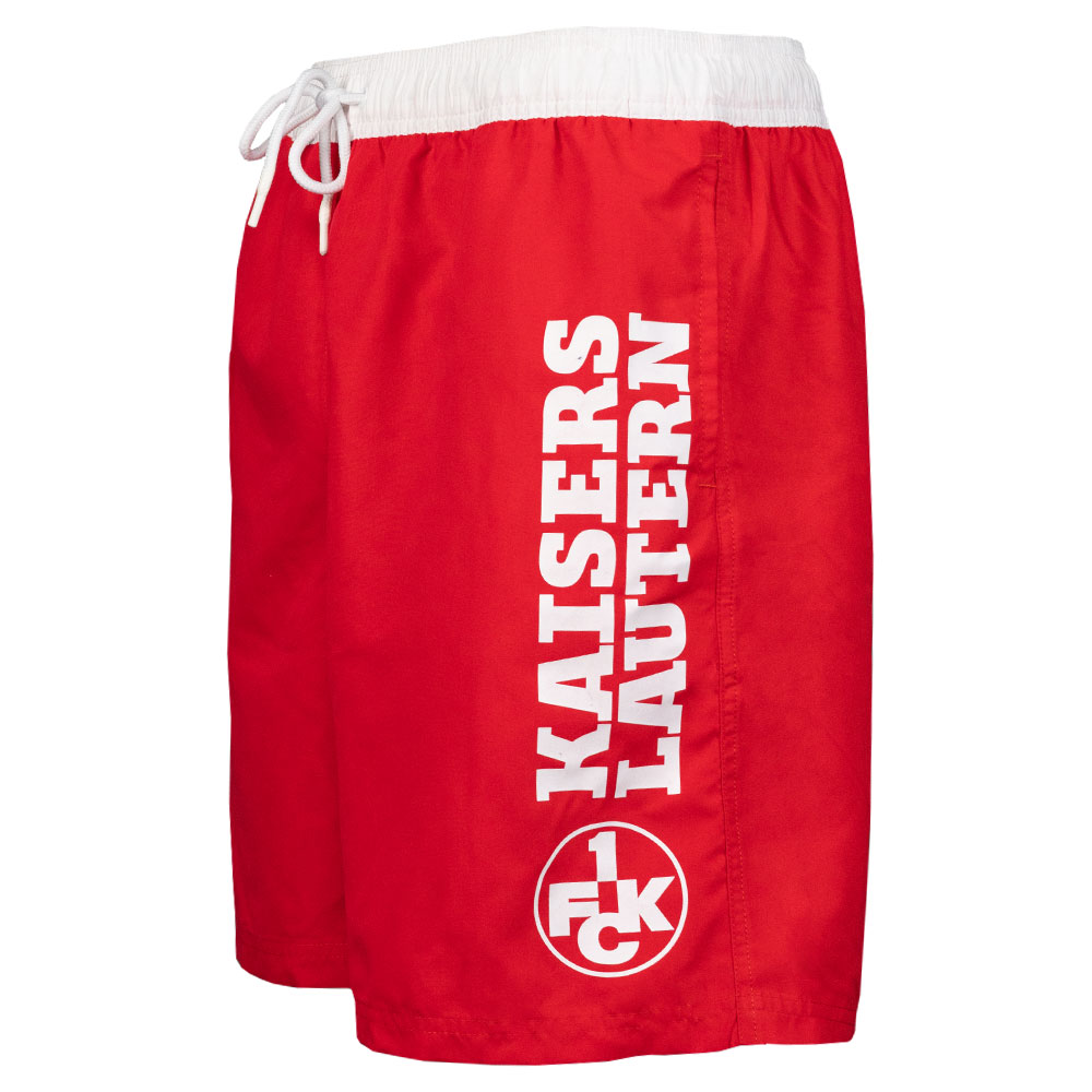 Badehose Kaiserslautern rot