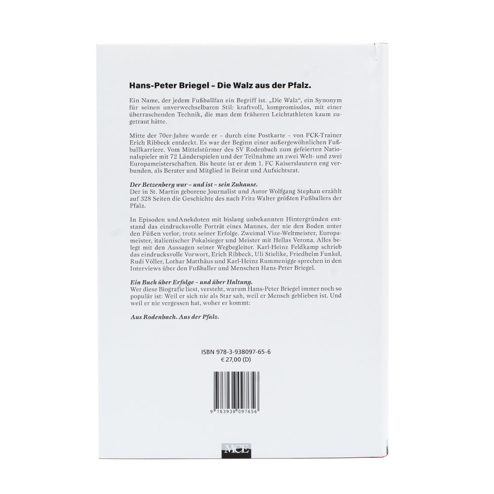 Buch "Hans-Peter Briegel - Die Walz aus der Pfalz"