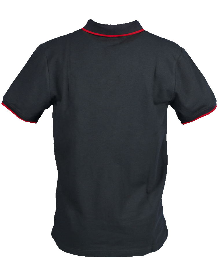 Polo "Die roten Teufel" schwarz