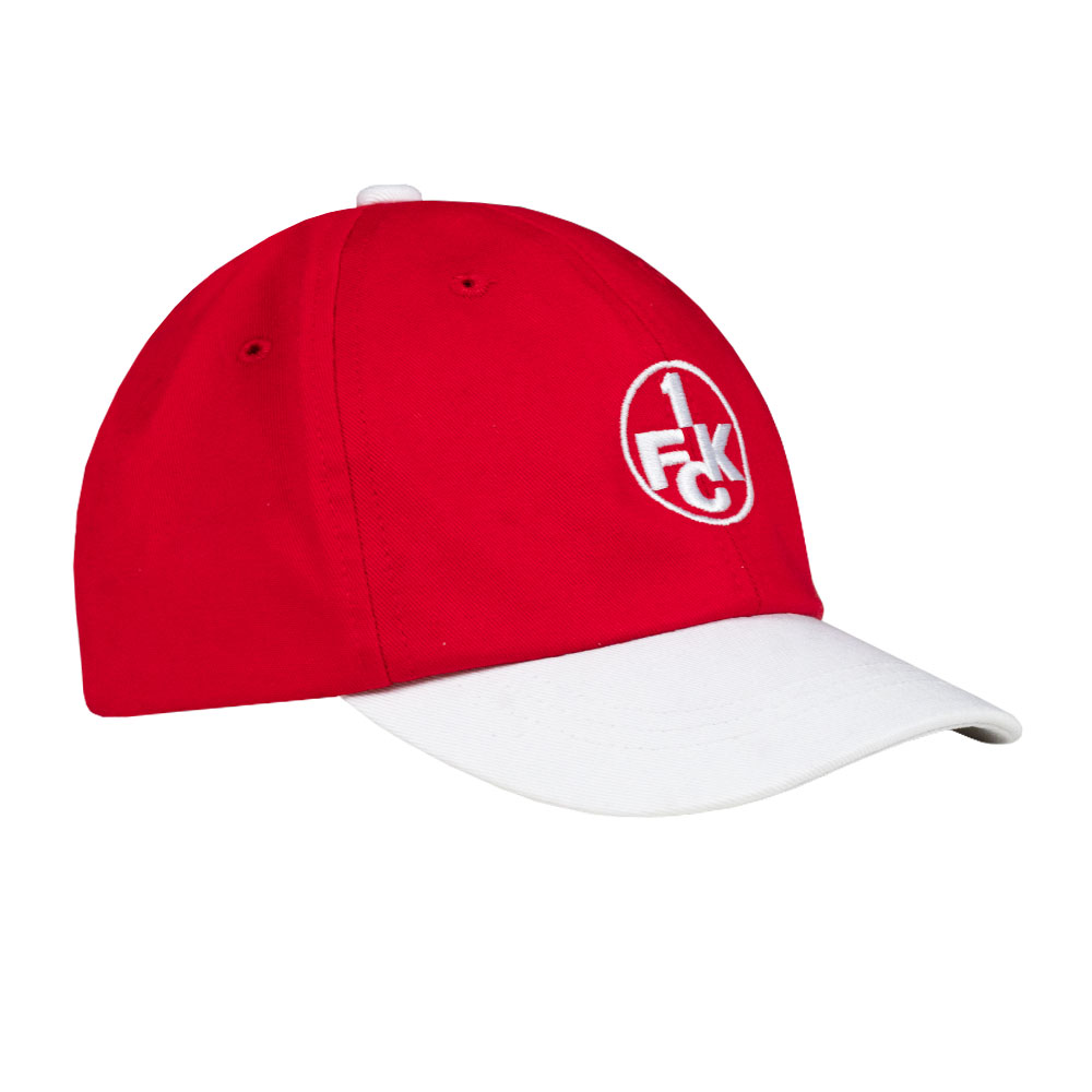 Cap Kids Logo rot/weiß