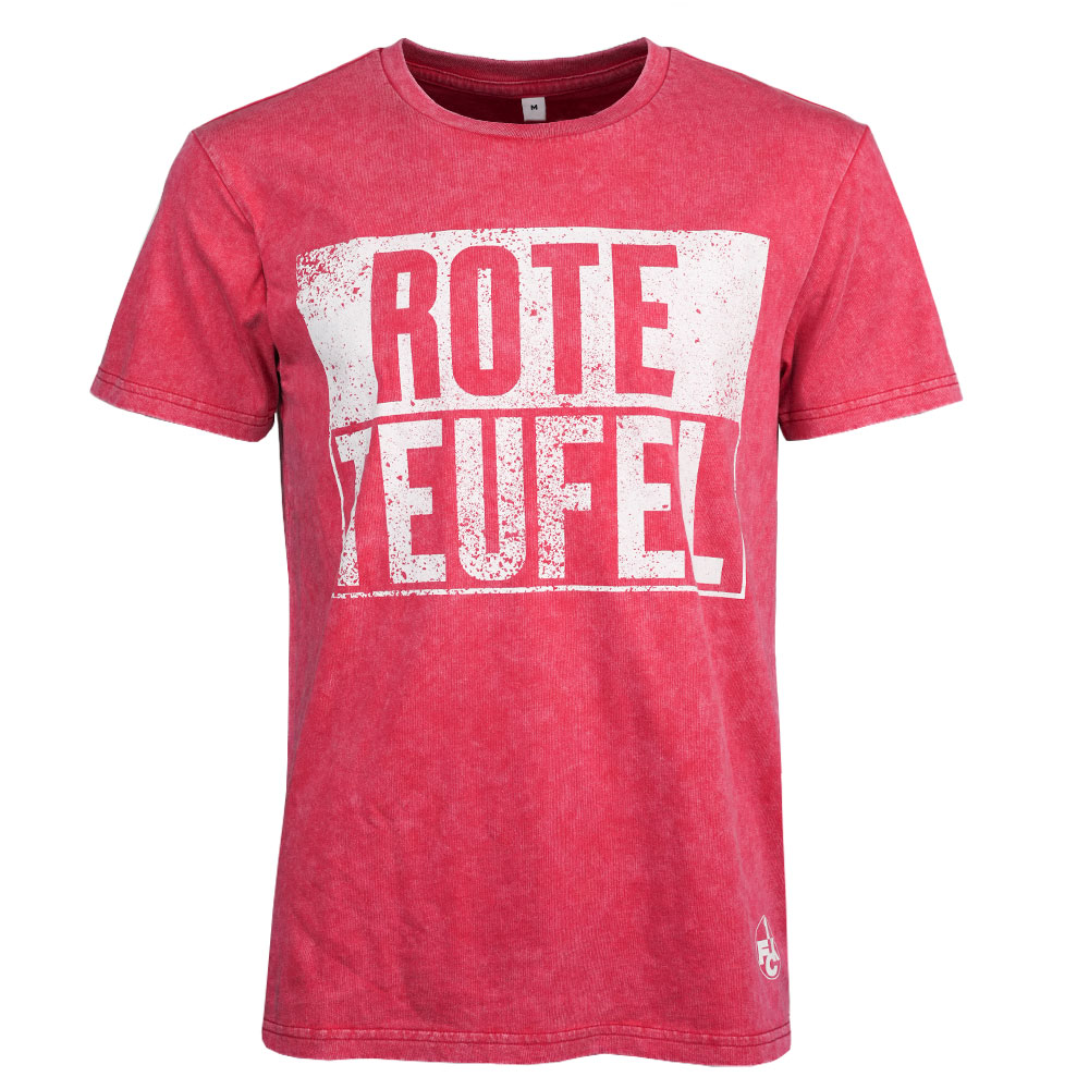 T-Shirt Rote Teufel rot