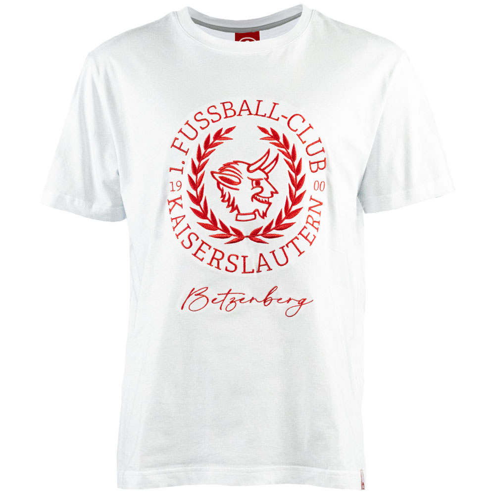 T-Shirt Lorbeerkranz weiß
