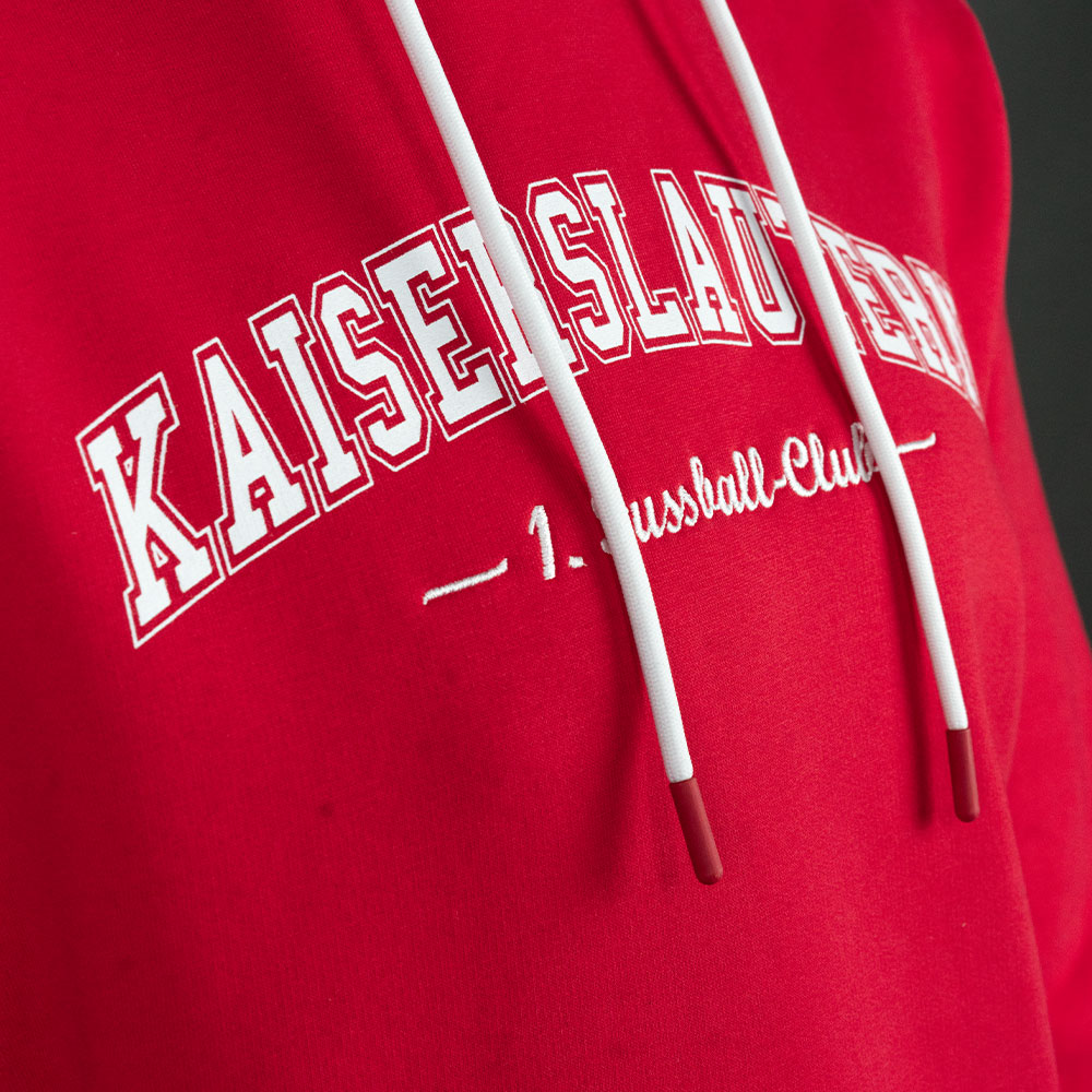 Hoodie Kaiserslautern rot 3XL