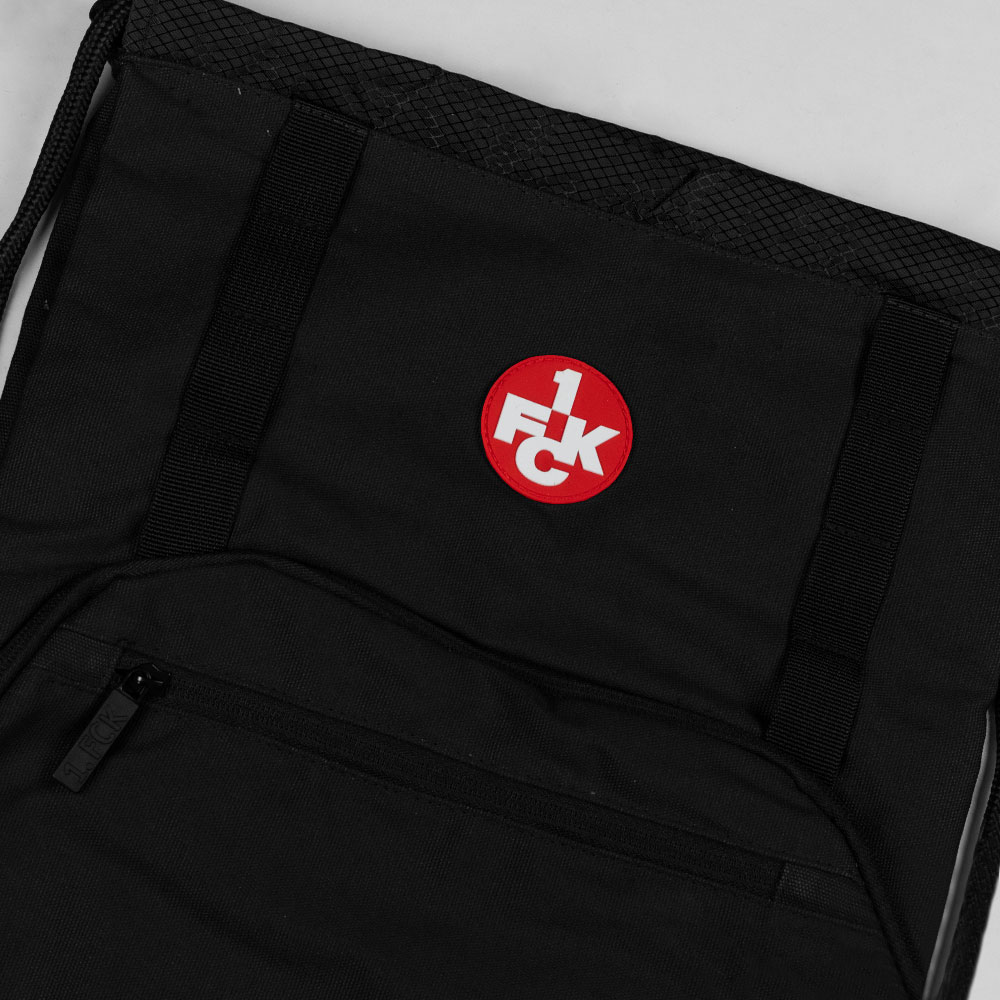 Turnbeutel Logo schwarz