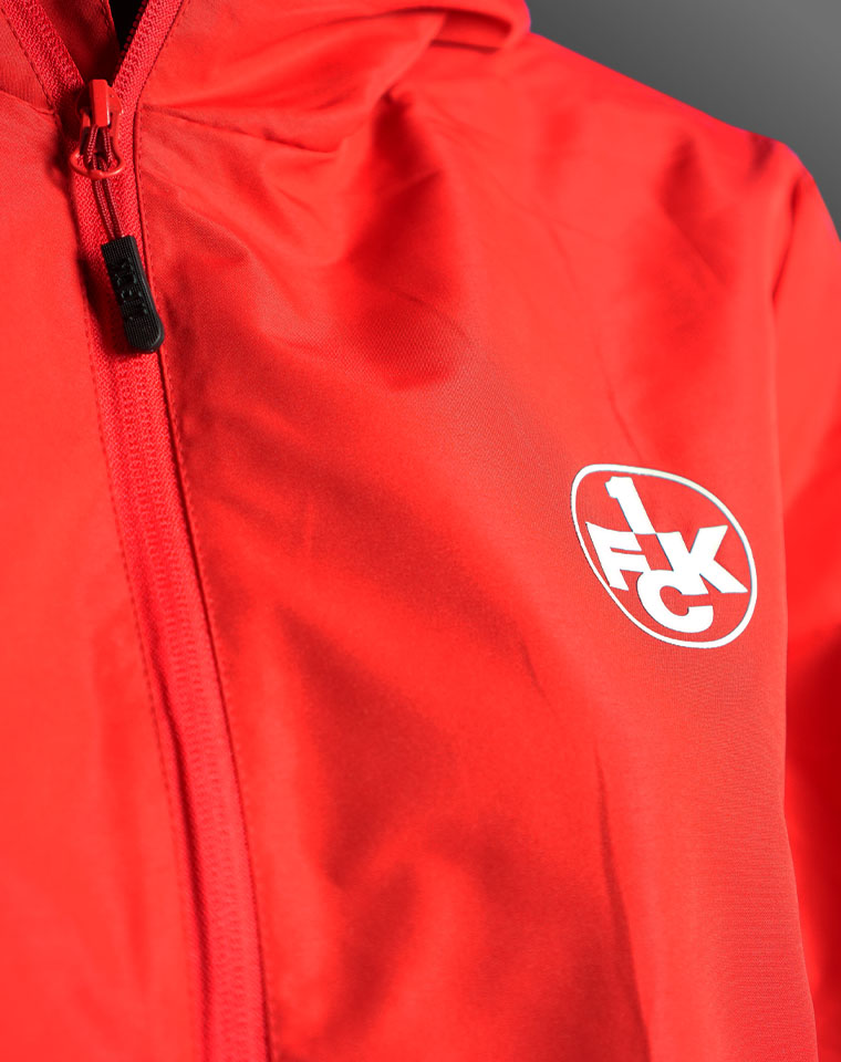 Windbreaker rot/weiß/grau 3XL 