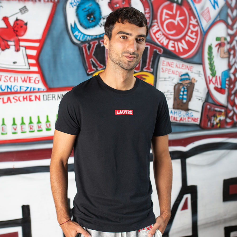T-Shirt Lautre schwarz