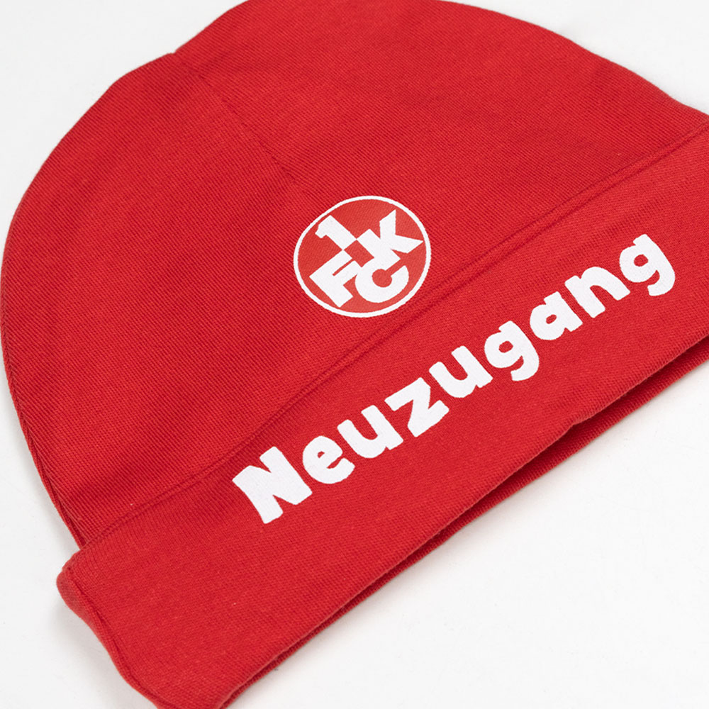 Mützchen Baby Neuzugang rot