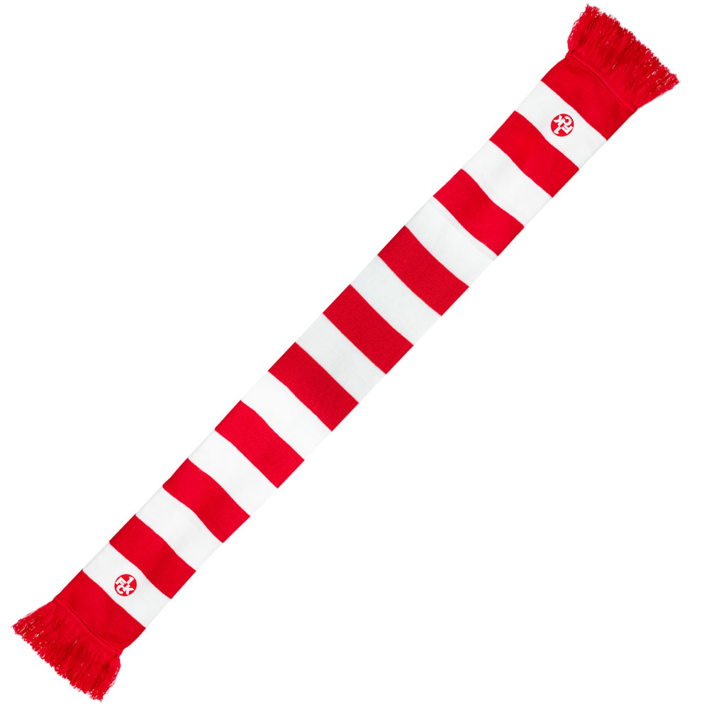 Schal Logo gestreift