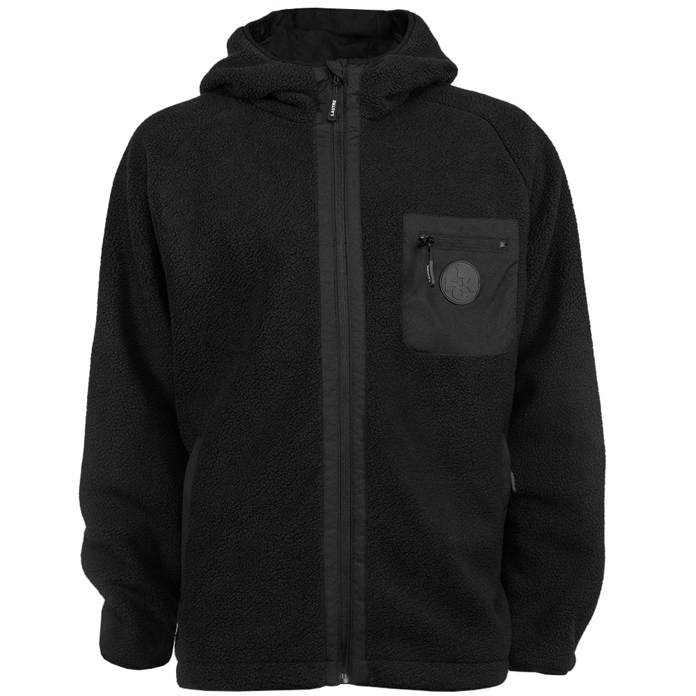 Teddyjacke Logo schwarz