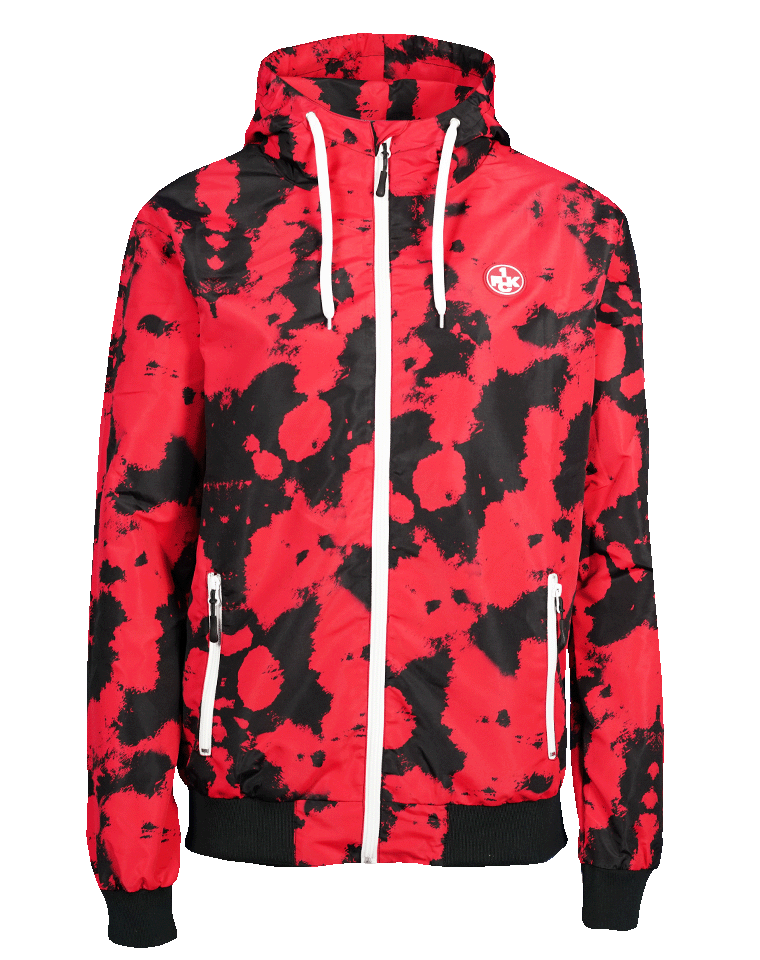 Windbreaker rot/schwarz S - Main Image