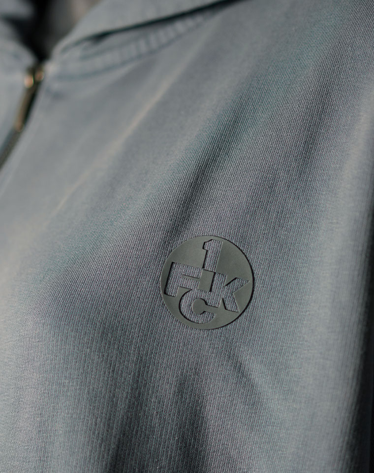 ZIP-Hoodie Kaiserslautern Rückenprint grau S