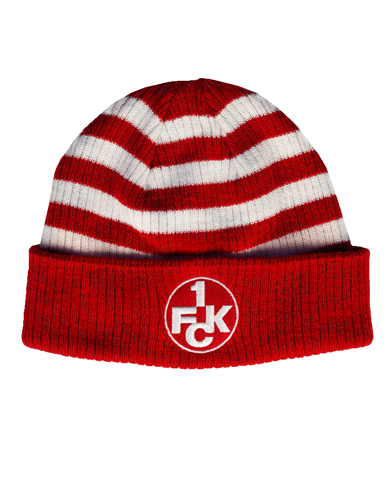 Fishermen Beanie rot/weiß