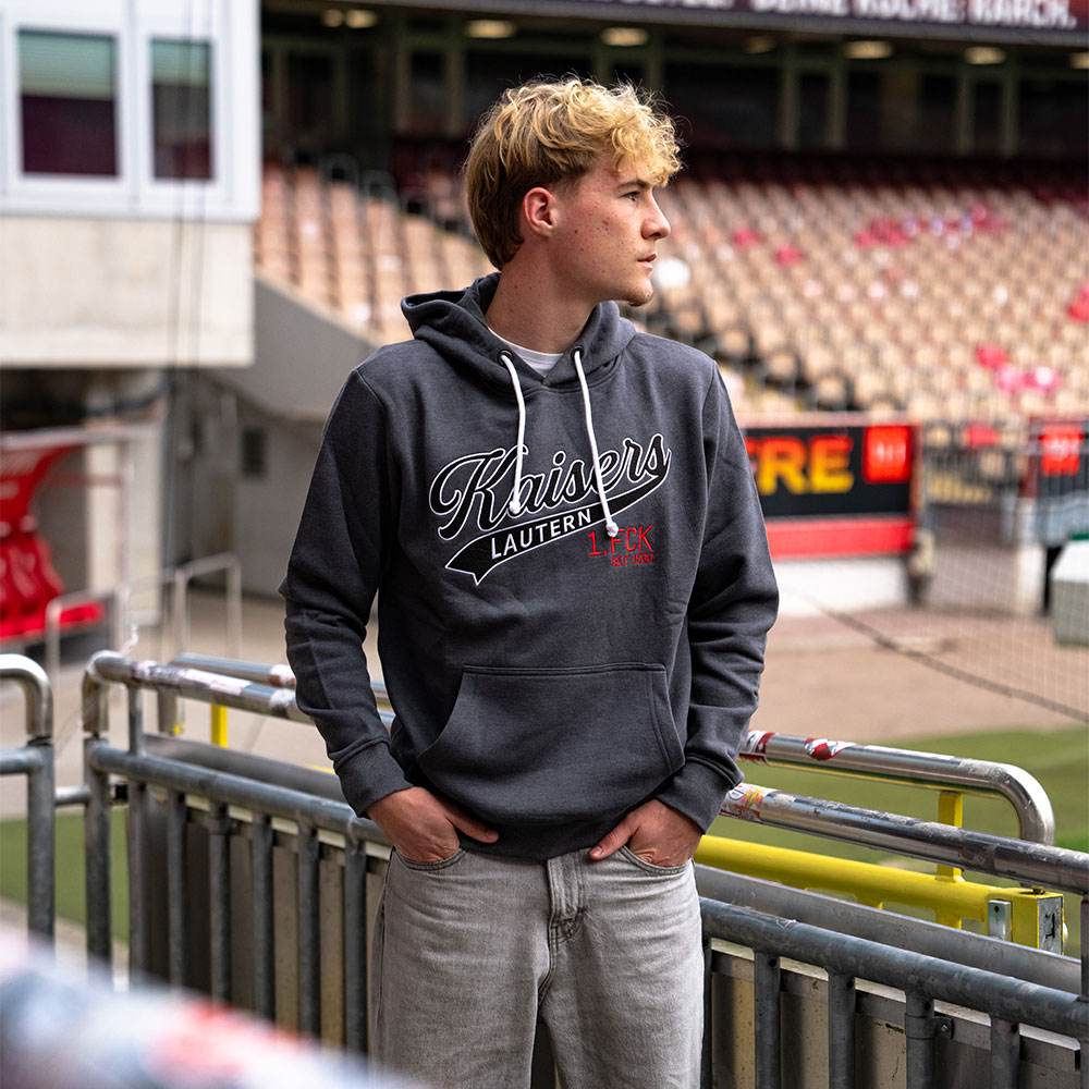 Hoodie Kaiserslautern/1.FCK grau