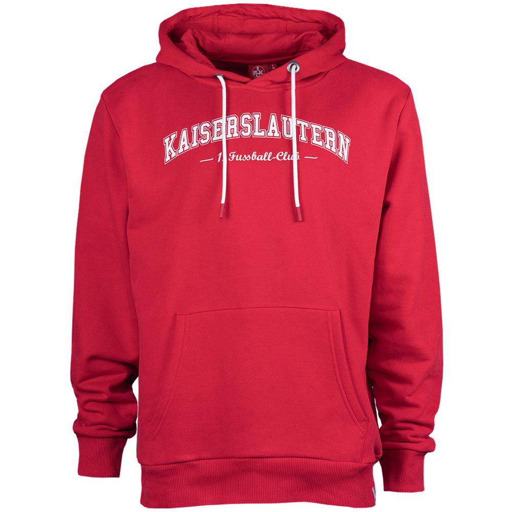 Hoodie Kaiserslautern rot