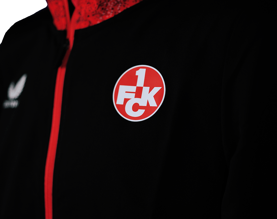 Trainingsjacke 24/25 schwarz/rot 3XL