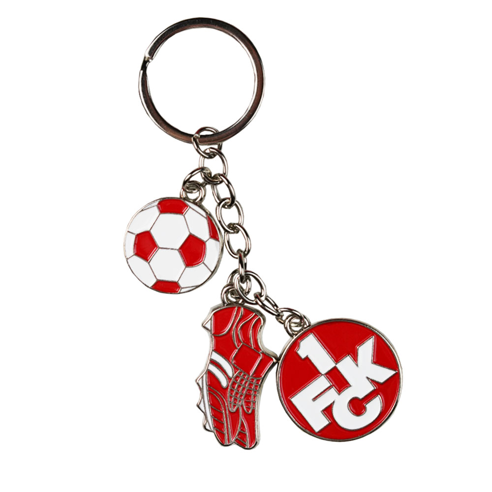 Schlüsselanhänger Charms Wappen/Fußball/Schuhe