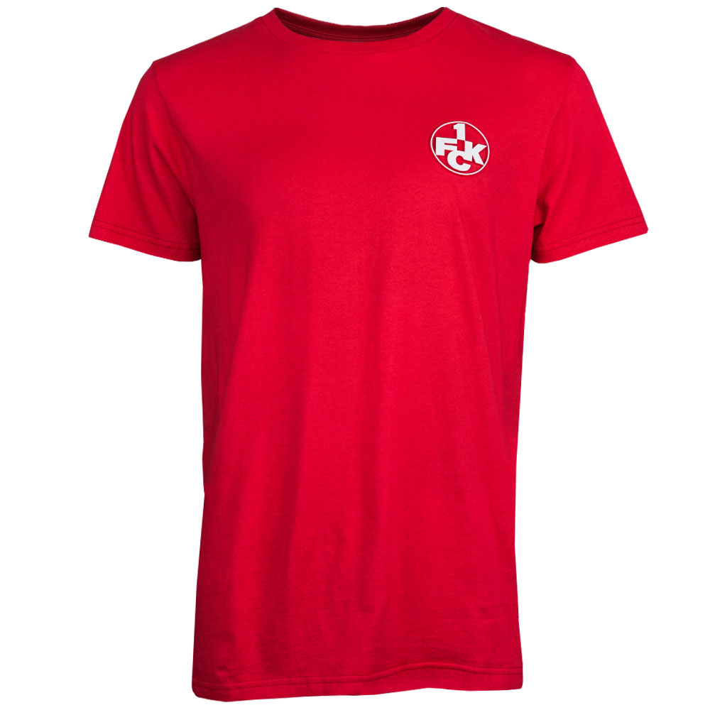 T-Shirt Logo/Rückenprint rot