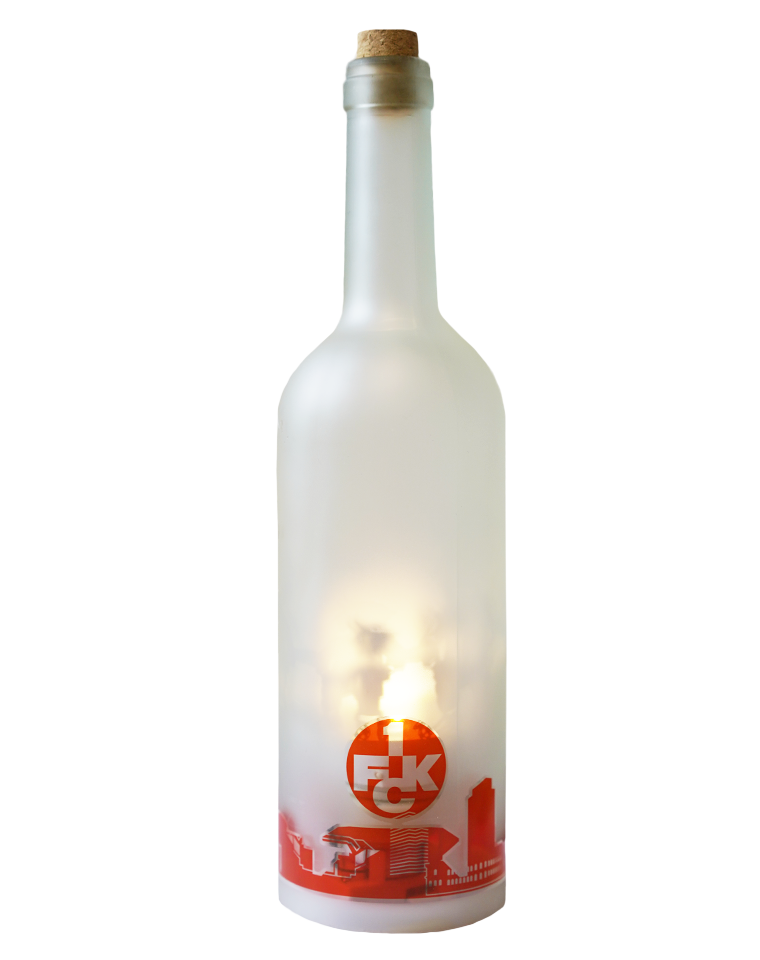 Deko-Flasche Teufel