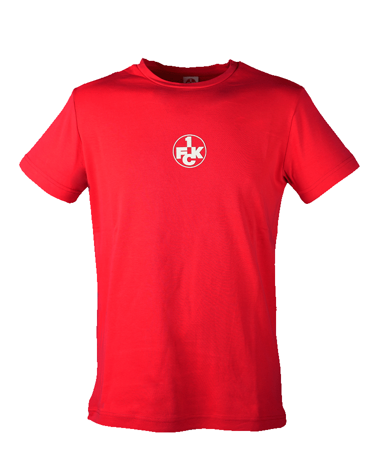 T-Shirt Logo rot Rücken Mesh