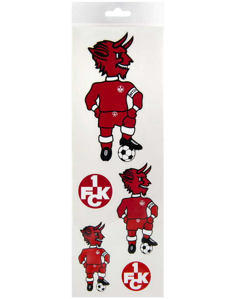 Aufkleber Teufel Set