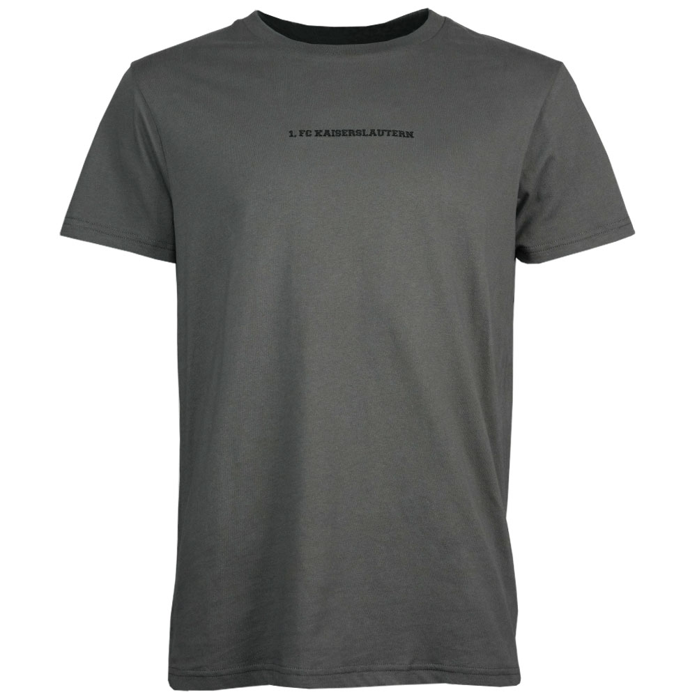 T-Shirt 1. FC Kaiserslautern Rückenprint grau