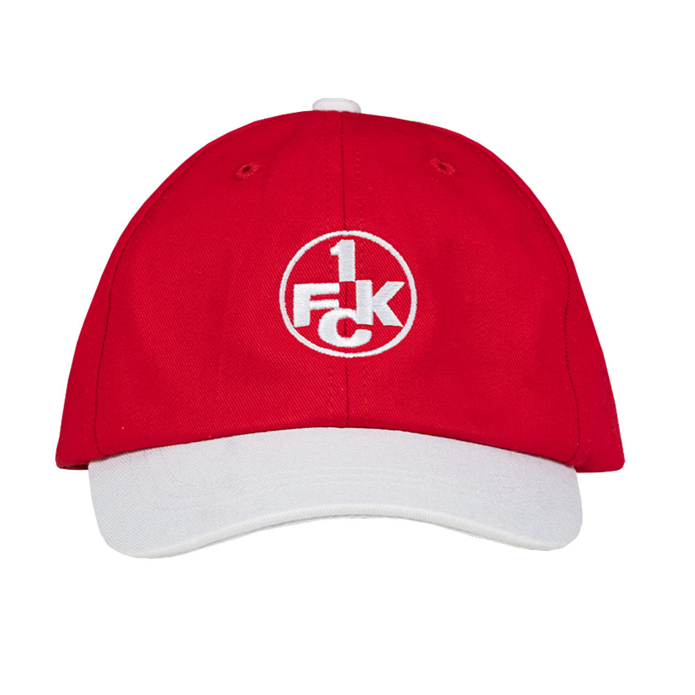 Cap Kids Logo rot/weiß