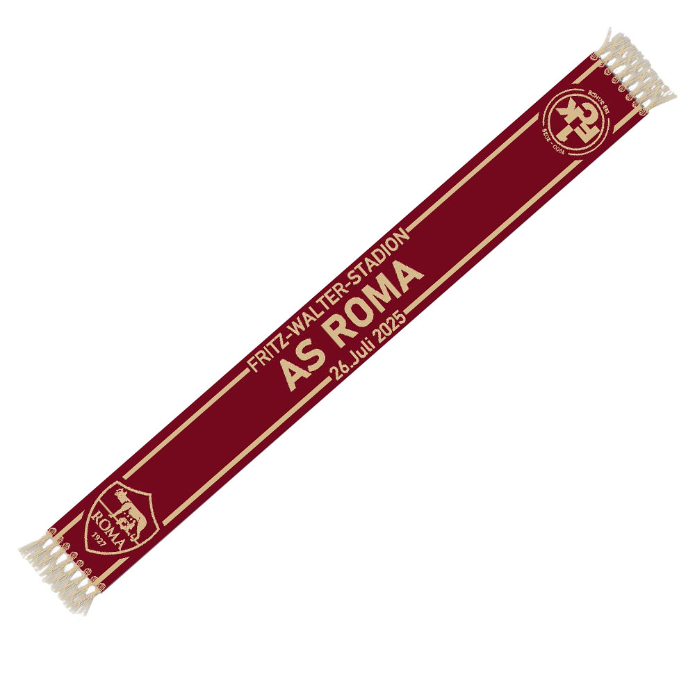 Begegnungsschal AS Roma / Jubiläumsspiel