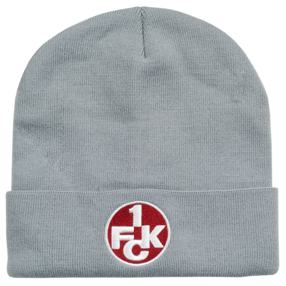 Beanie Bronx Logo grau