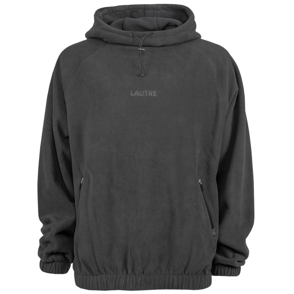 Fleece Hoodie Lautre grau