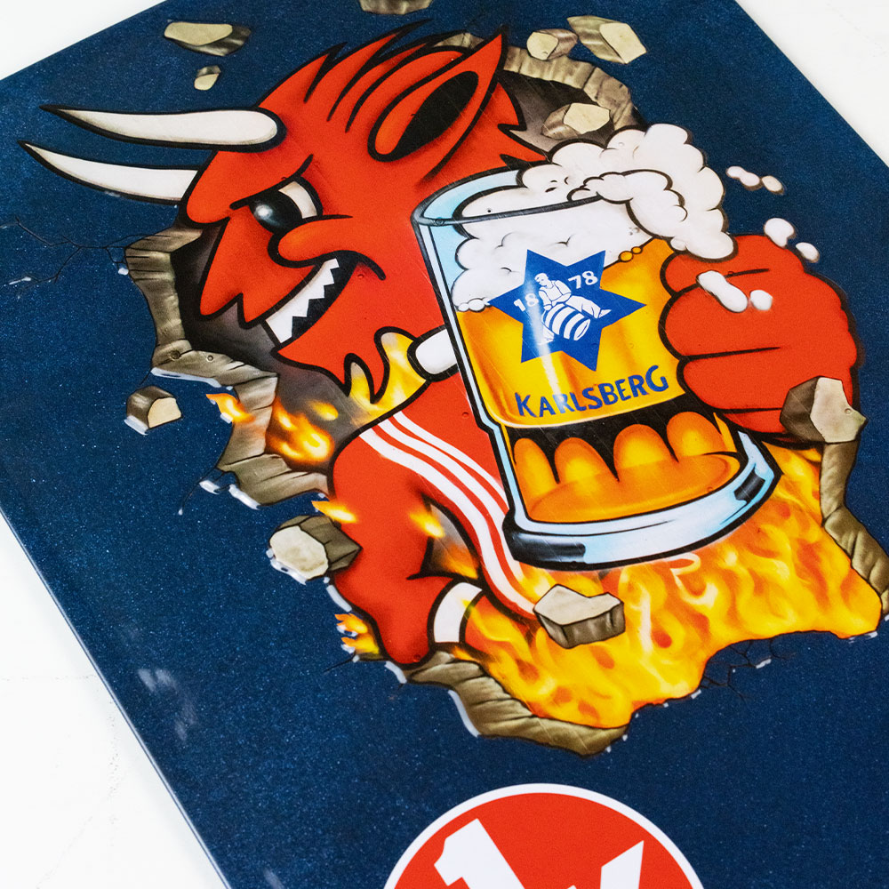 FCK Blechschild Karlsberg
