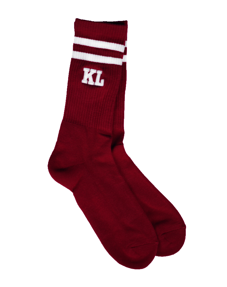 Tennissocken KL bordeaux